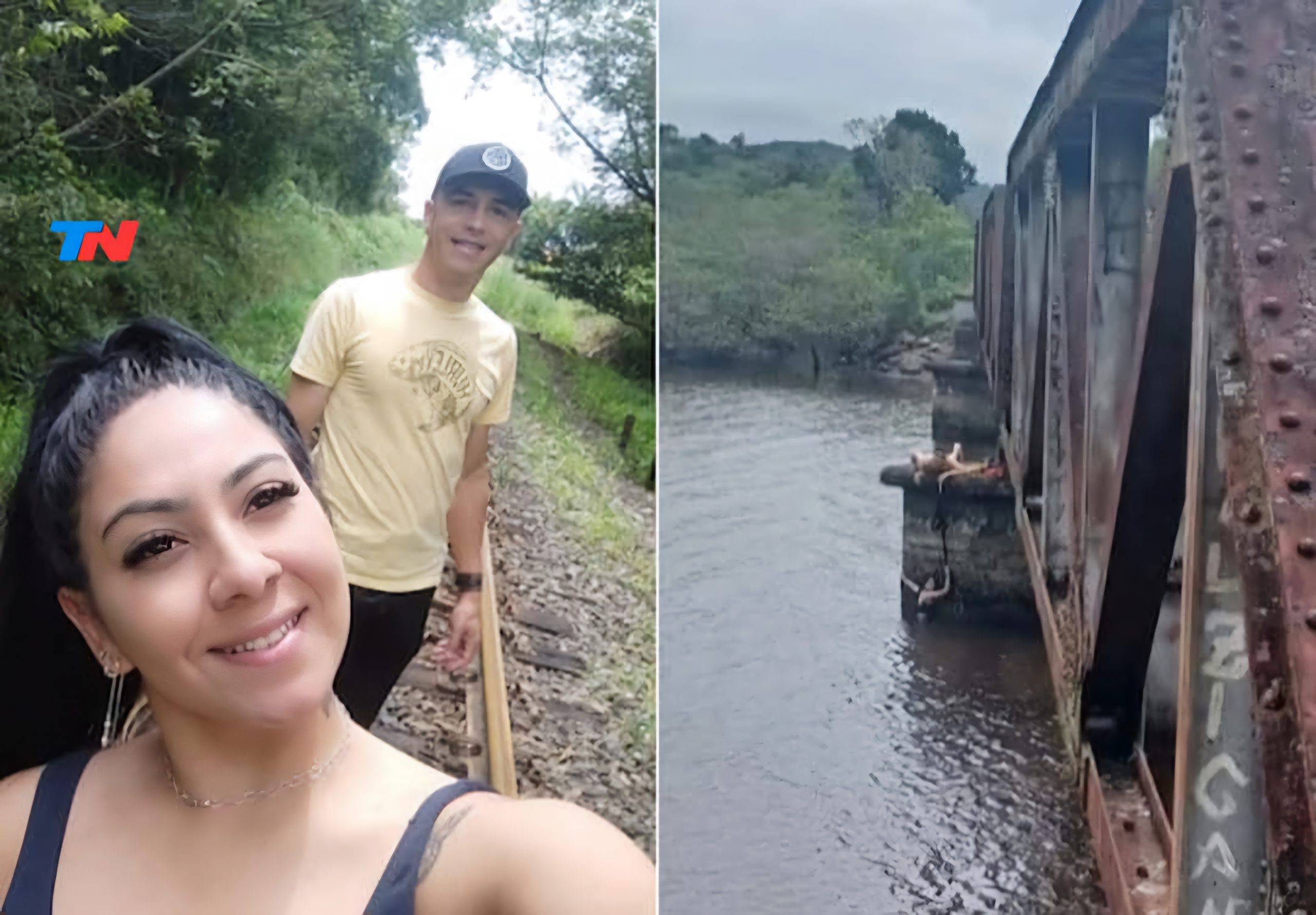 Cayó de un puente y duró 2 horas agarrada del cordón de un zapato de su ...